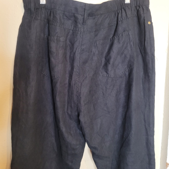 Drapers And Damons Pants Suede Soft Bottom Black Womens Size 18 - Picture 8 of 10